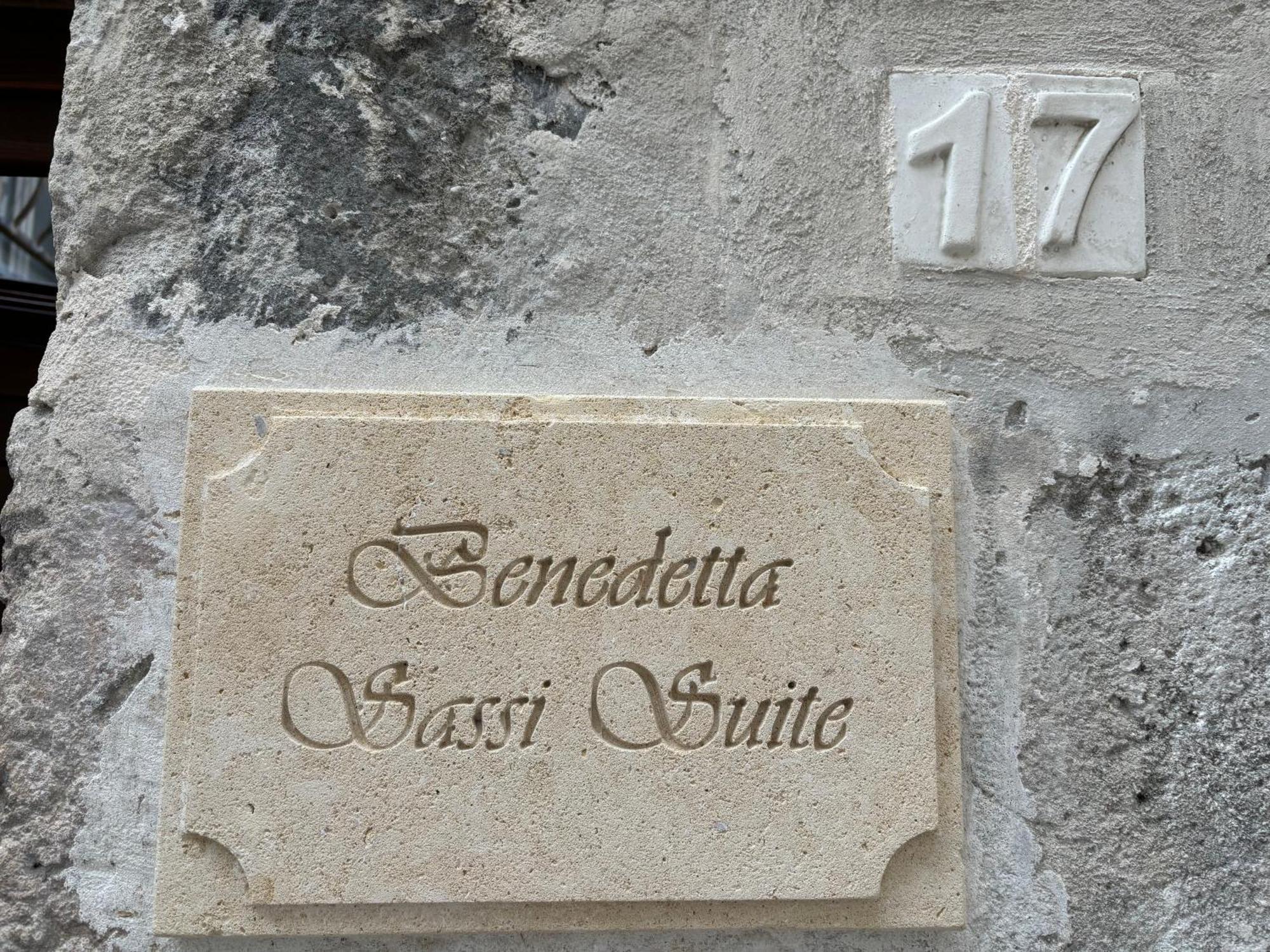 Benedetta Sassi Suite Matera Eksteriør billede